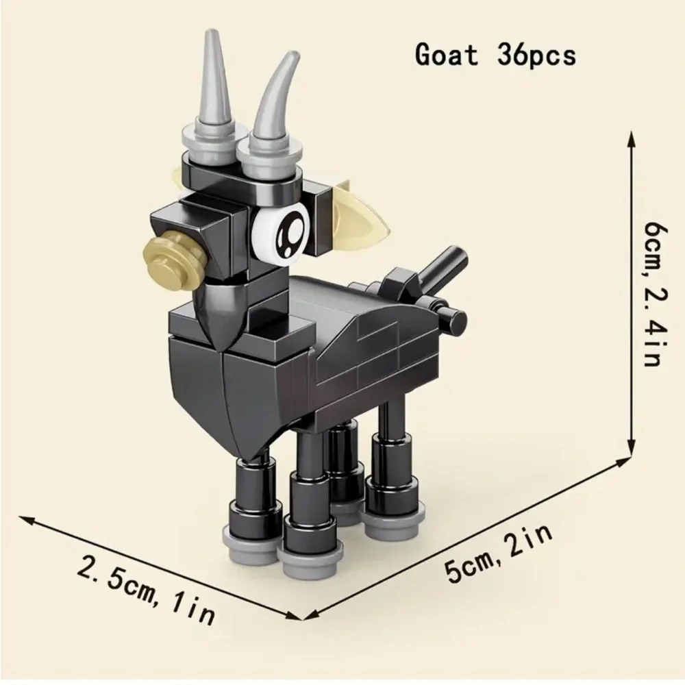 Farm Animal Building Blocks - Choose 1